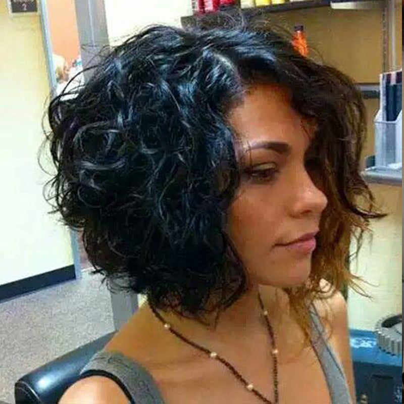 Fashion Personality Short Curly Wigs