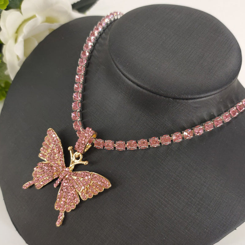 Fashion Casual Butterfly Necklace Pendant