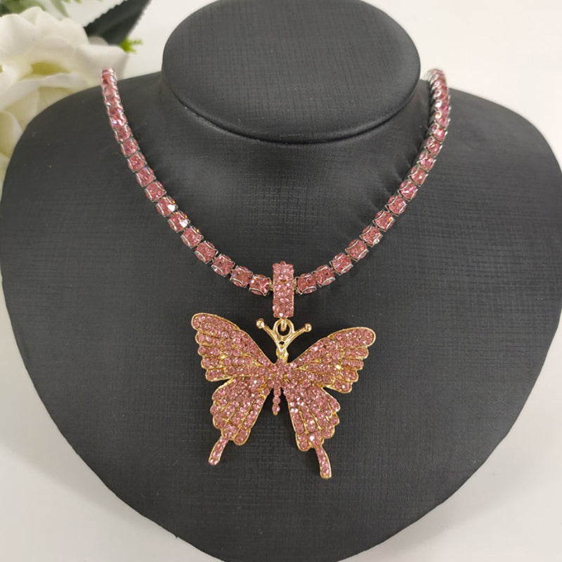 Fashion Casual Butterfly Necklace Pendant