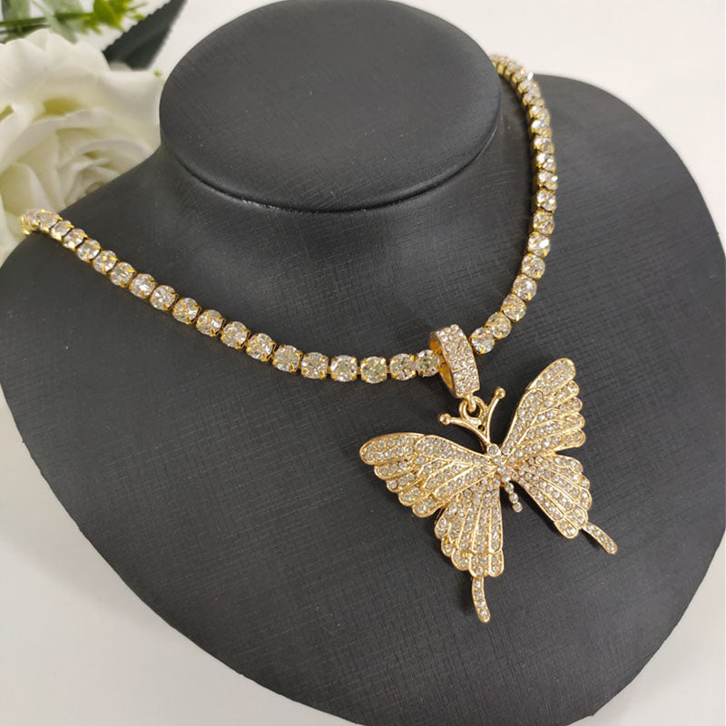 Fashion Casual Butterfly Necklace Pendant