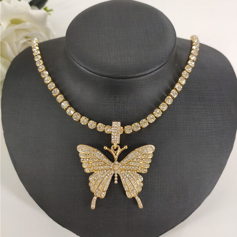 Fashion Casual Butterfly Necklace Pendant