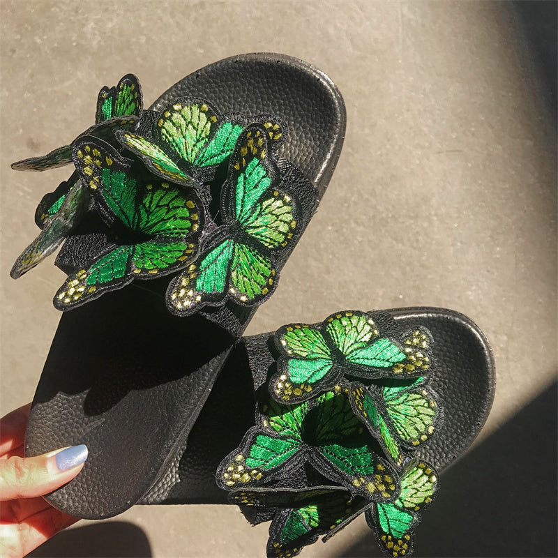 Casual Daily Patchwork Butterfly Round Comfortable Out Door Shoes