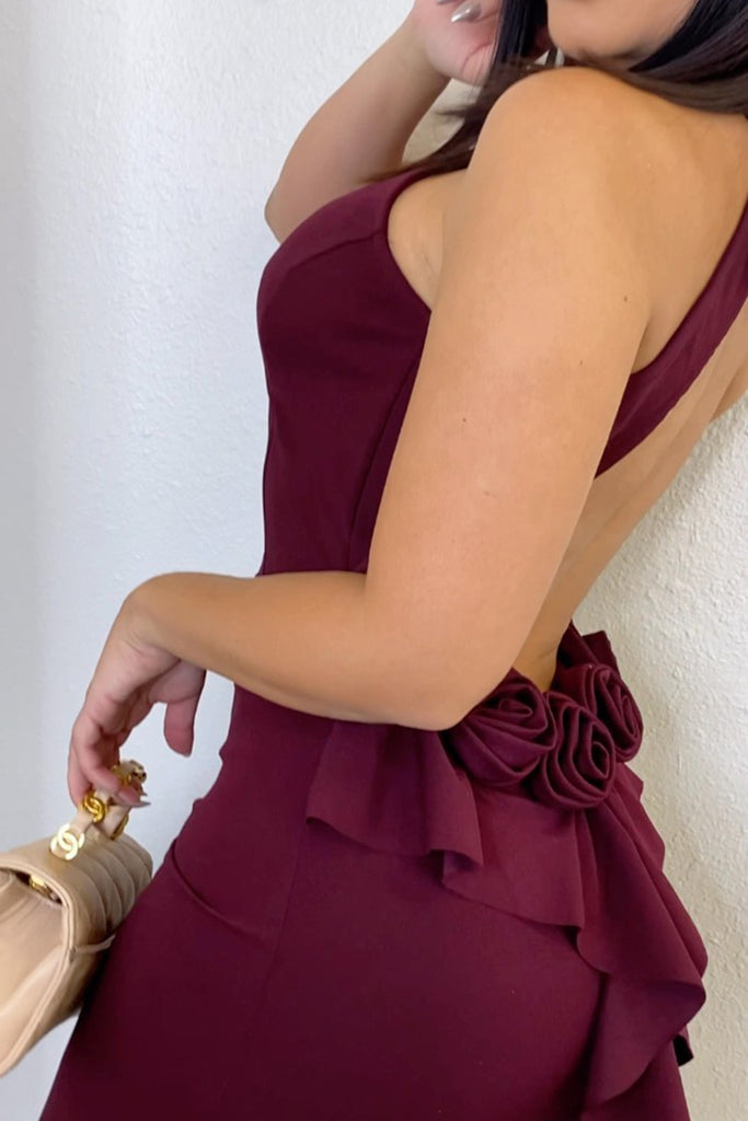 Sexy Casual Sweet Daily Party Elegant Backless Solid Color Halter Dresses